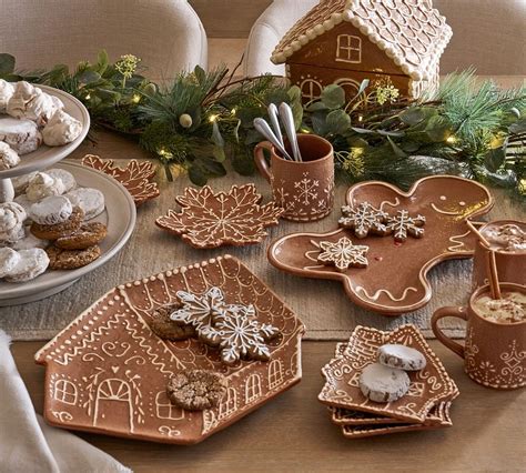 Gingerbread Serveware Collection Pottery Barn