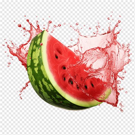 Watermelon Fruit Water Splash Png Pngwing