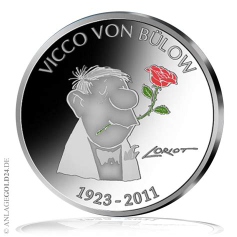 20 Euro Gedenkmünze 100 Geburtstag von Vicco v Bülow