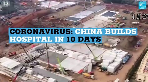 Coronavirus: China builds new hospital in just 10 days