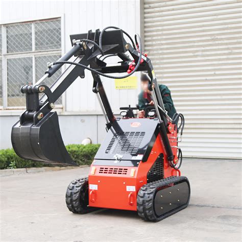 High Performance New Small Crawler Steer Backhoe Electric Skid Loader