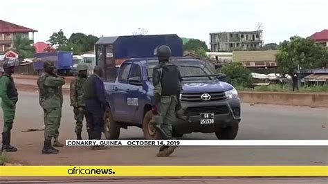 Crise politique en Guinée au moins 9 morts dans des heurts Vidéo