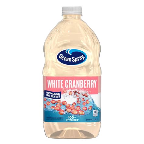 Amazon.com : Ocean Spray® White Cranberry Juice Drink, 64 Fl Oz Bottle ...