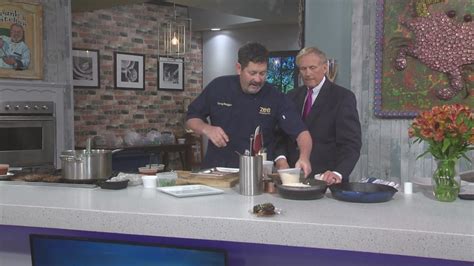 Chef Greg Reggio Zeas Owner Is Cooking It Up In The Wwltv Kitchen