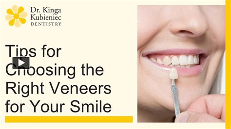 PPT Tips For Choosing The Right Veneers For Your Smile PowerPoint