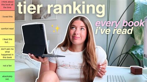 Tier Ranking Every Book I Ve Ever Read Books And Series Youtube