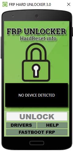 Frp Unlocker Hardreset Info