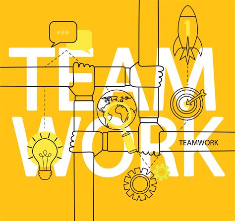 Infographic of teamwork concept. 336013 Vector Art at Vecteezy