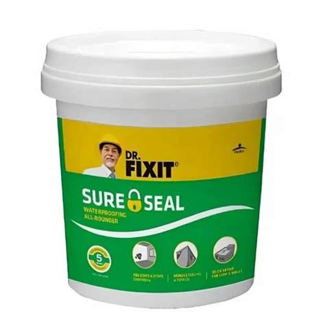 Dr Fixit Sureseal Waterproofing Chemical Packaging Size 20kg At ₹ 670bucket In Bhopal