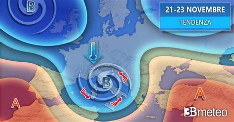 Tendenza Meteo Prossima Settimana Ciclone Mediterraneo Maltempo Neve