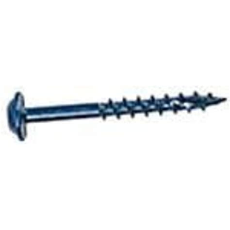 Kreg Wood Screw Coarse Thread Pocket Hole Self Drilling Blue Kote