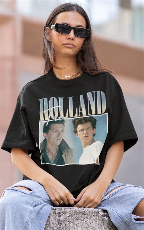 Vintage Bootleg Inspired Tee Tom Holland Vintage Homage Classic