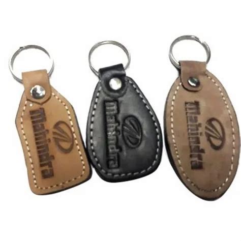 Brown Black Promotional Pu Leather Keychain 3 8 Mm At ₹ 7 In New Delhi