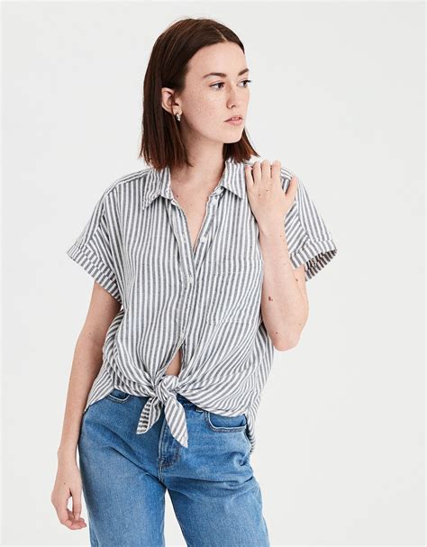 Roll Sleeve Button Up Blouse How To Roll Sleeves Clothes Clothes