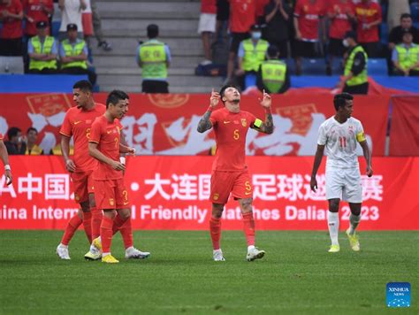 Int L Football Friendly Match China Vs Myanmar Xinhua