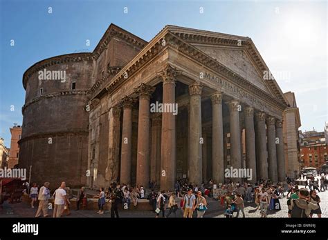 Rome The Pantheon Originally A Roman Temple Built By Marcus Agrippa