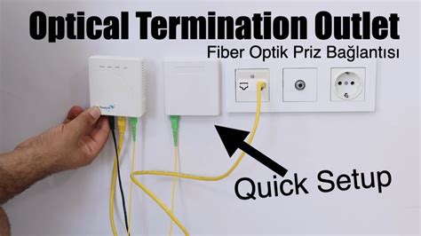 Fo Outlet Optical Fiber Termination Outlet Fiber Optic Termination