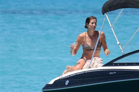 Garbine Muguruza In Bikini At A Boat In Ibiza Hawtcelebs