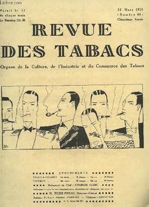 REVUE DES TABACS N46 15 MARS 1929 LA MACHINE A PAQUETER LES