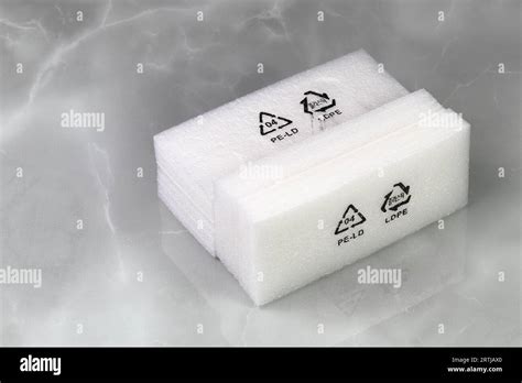 Plastic Packaging Symbols Warning To Keep Bags Away From Children