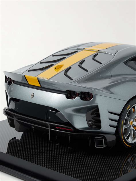 Silver Ferrari 812 Competizione Limited Edition 1 8 Model Car AMALGAM