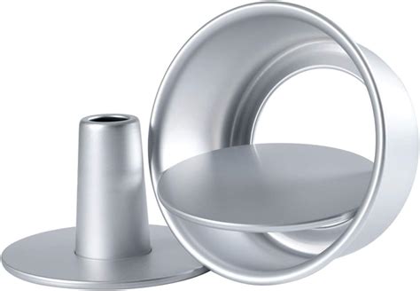 Amazon Tosnail 3 Pieces 6 Inches Aluminum Angel Food Cake Pan