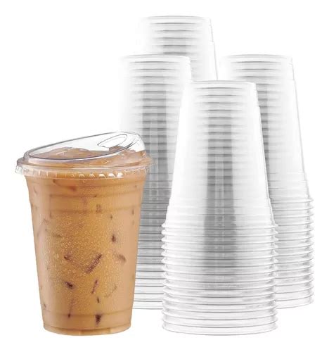 Vaso Frappe 16oz Con Tapa Boquilla 500pz Envío gratis