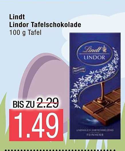 Lindt Lindor Tafelschokolade Angebot Bei Marktkauf