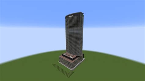 Metlife Building New York City 11 Scale Minecraft Map