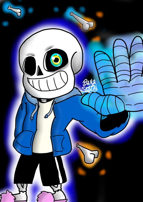 Undertale Sans The Skeleton Bakalink Illustrations Art Street