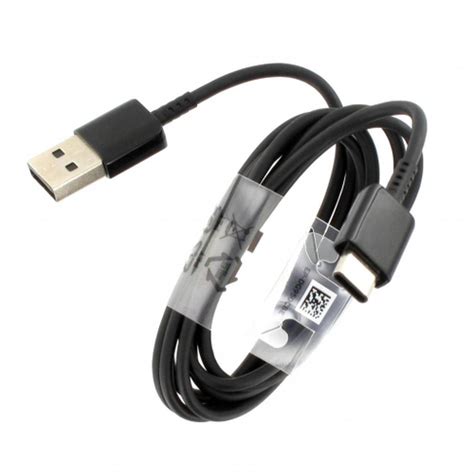 Cabo Usb Samsung Tipo C Samsung Galaxy Original Preto Nfe Em Promo O