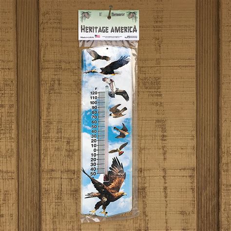 Birds of Prey Outdoor Thermometer | American Eagle Foundation