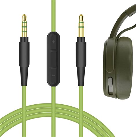 Geekria Audio Cable With Mic Compatible With Skullcandy C Hesh3 Crusher Evo Cable