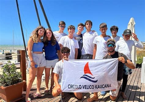 Al Circolo Velico Kaucana Il Campione Mondiale Ilca Nordera Radio