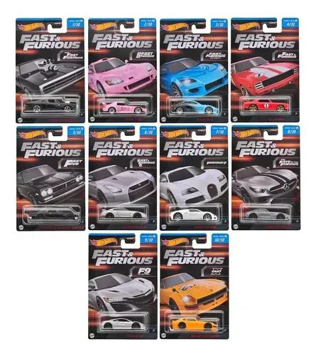 Set Hot Wheels Rápido Y Furioso Envío gratis