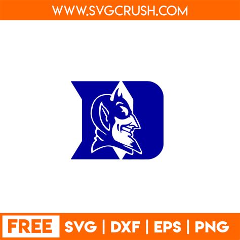 Digital File Duke University Blue Devils Logo Basketball Svg Png