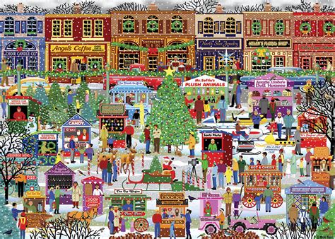 Alipson Kris Kringle Market Jigsaw Puzzle 1000 Pieces Pdk