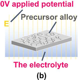 Schematic Illustration For The Preparation Process Of The Nanoporous