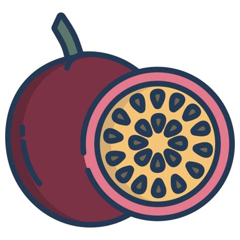 Passion Fruit Icongeek26 Linear Colour Icon