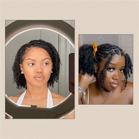 Goddess Braids On Natural Hair