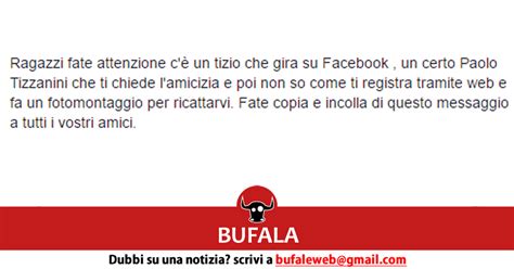 Bufala Ragazzi Fate Attenzione C Un Tizio Che Gira Su Facebook Un