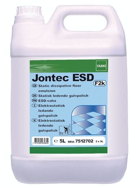 Taski Jontec ESD Static Dissipative Floor Emulsion 2x5L CK