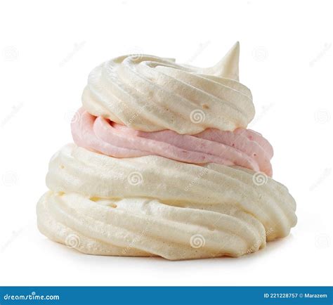 Tarta De Galletas Meringue Pavlova Imagen De Archivo Imagen De Fresco