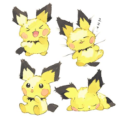 Pichu Pokemon Drawn By Newo Shinra P Danbooru