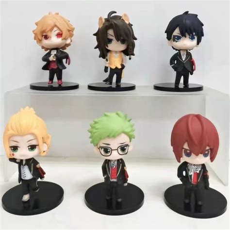 Disney Twisted-Wonderland Set of 6 Collectible Figure | Shopee Philippines