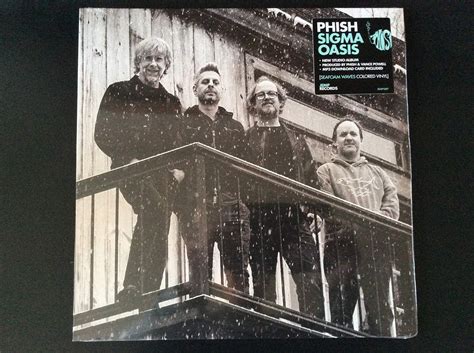 Phish's "Sigma Oasis" on Seafoam Waves Color Vinyl LP Record – Colorful ...