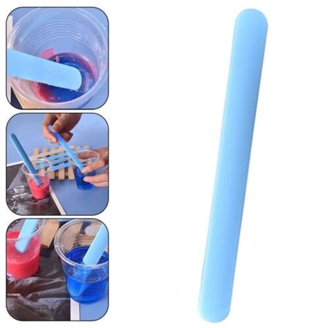 Baton D Agitation En Silicone Pratique Pour Moules Poxy En R Sine Faire