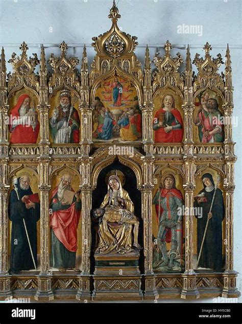 Réplique De Peinture Altarpiece, 1485 de Bartolomeo Vivarini (1440-1499 ...