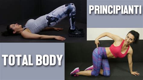 Allenamento Completo Total Body Per Principianti 40min Youtube