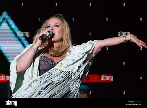 Anastacia performs live in concert during her 'Resurrection Tour' in ...